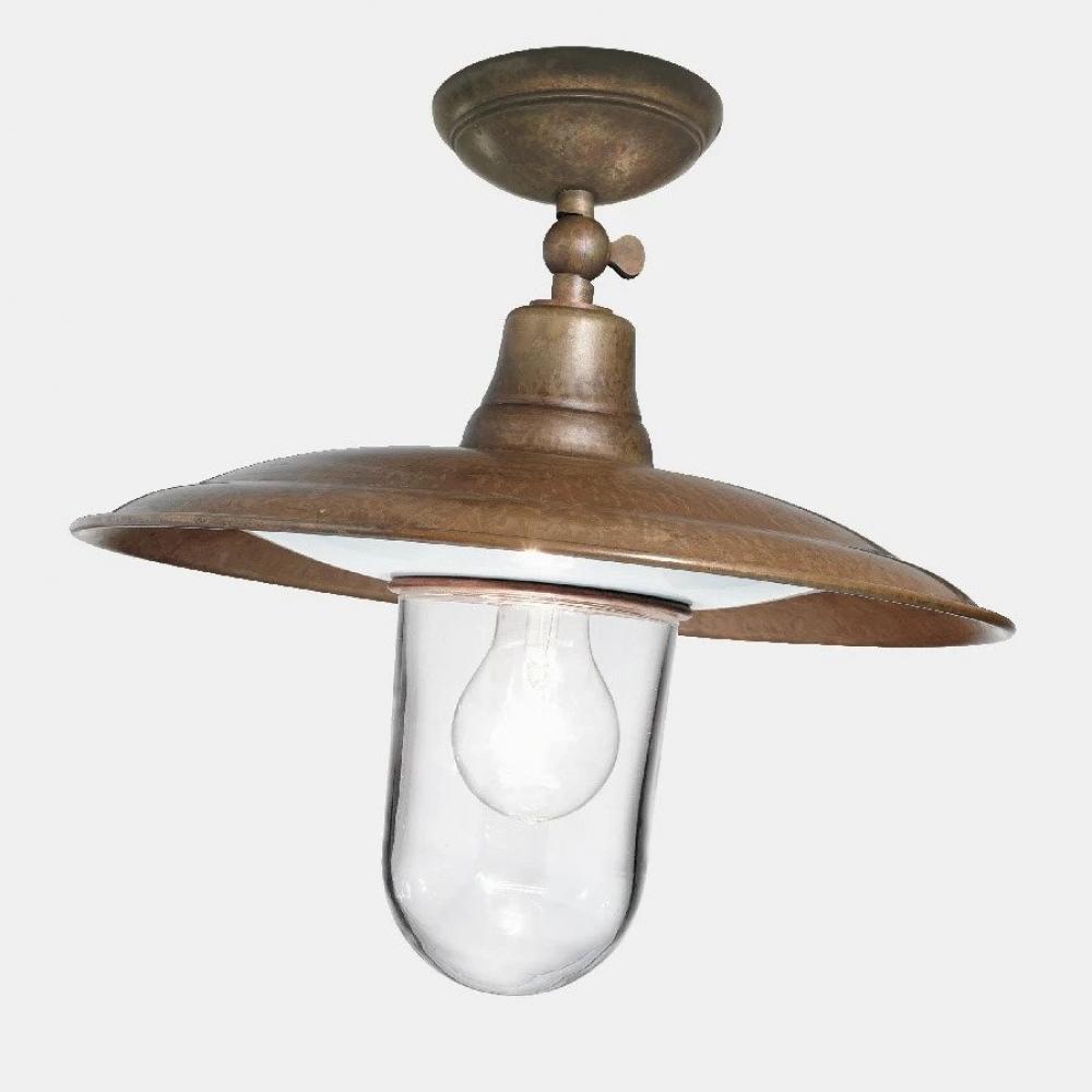 medeny stropny lampa vodotesna kupelna stredomorsky rustikalny medeny lampa obyvacka vidiecky antik country vintage patinovany sedliacky dom rekonstrukcia lampy il fanale lameridiana interierovy obchod.jpg